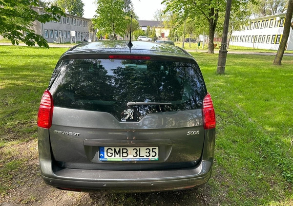 Peugeot 5008 cena 27900 przebieg: 196236, rok produkcji 2013 z Wrocław małe 106